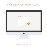 May Calendar Desktop Download |The Blog Market