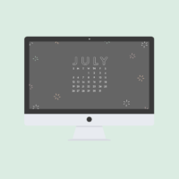 July Desktop Download | The Blog Market