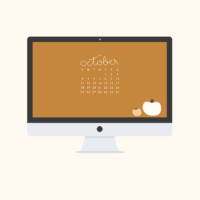 October Desktop Download | The Blog Market