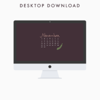 November Desktop Download | The Blog Market