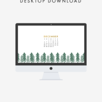 December Desktop Download | The Blog Market