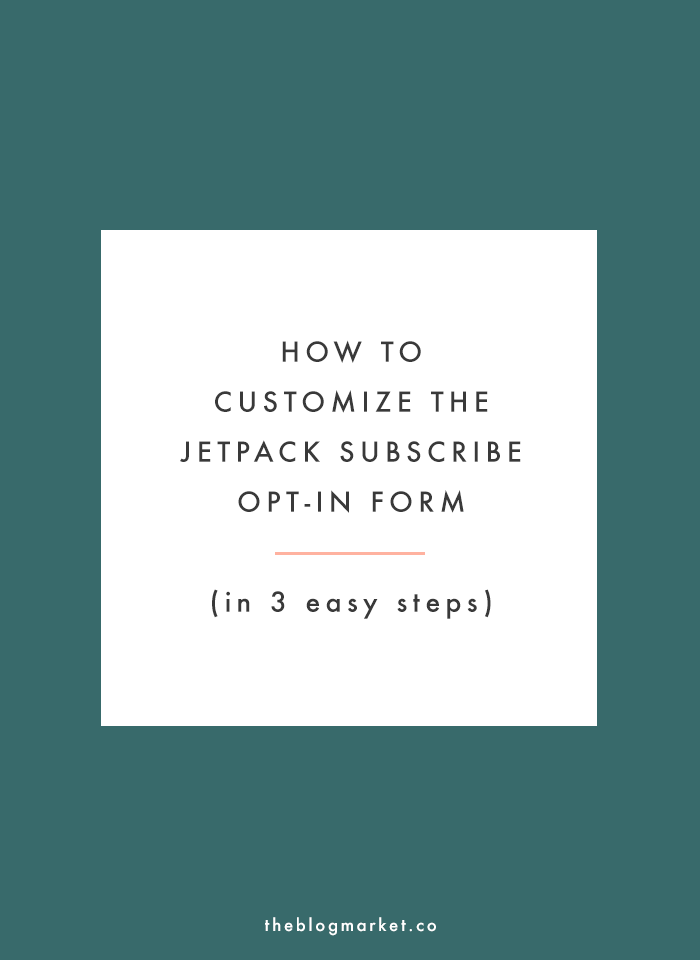 Jetpack Newsletter