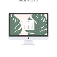 April Desktop Download | The Blog Market