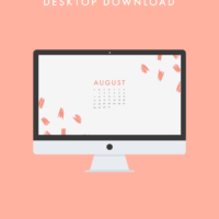 August Calendar Desktop Download | The Blog Market