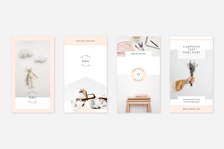 Inspiring Instagram Story Templates from Creative Market - The Blog Market